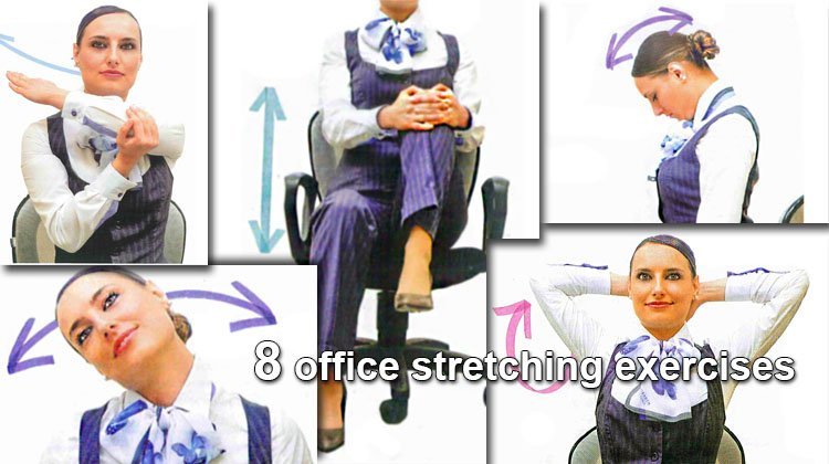 8 Office Stretching Exercises To Counter Harmful Side ...